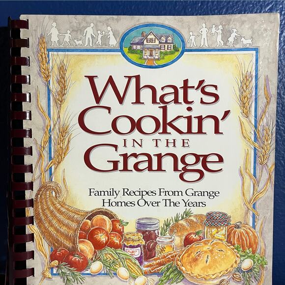 What's Cookin' in the Grange: Family Recipies Book - Picture 1 of 8